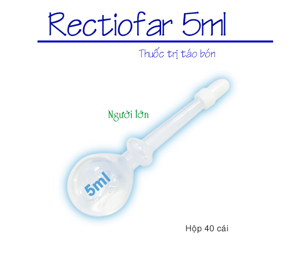 Thuốc Bơm Hậu Môn Rectiofar