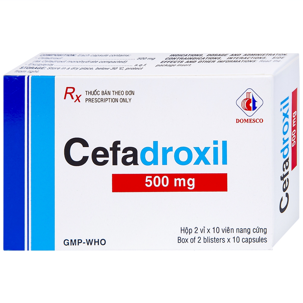 Thuốc Cefadroxil 500mg