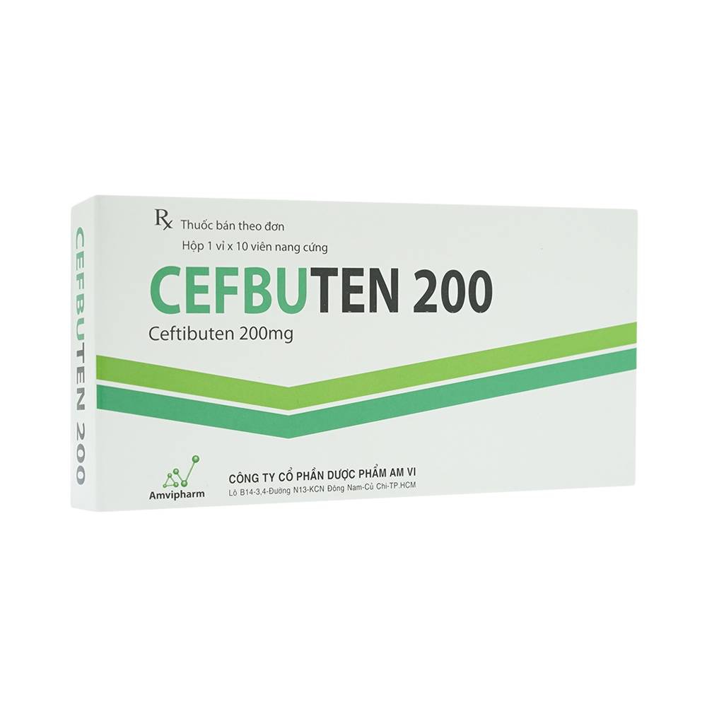 Thuốc Cefbuten 200