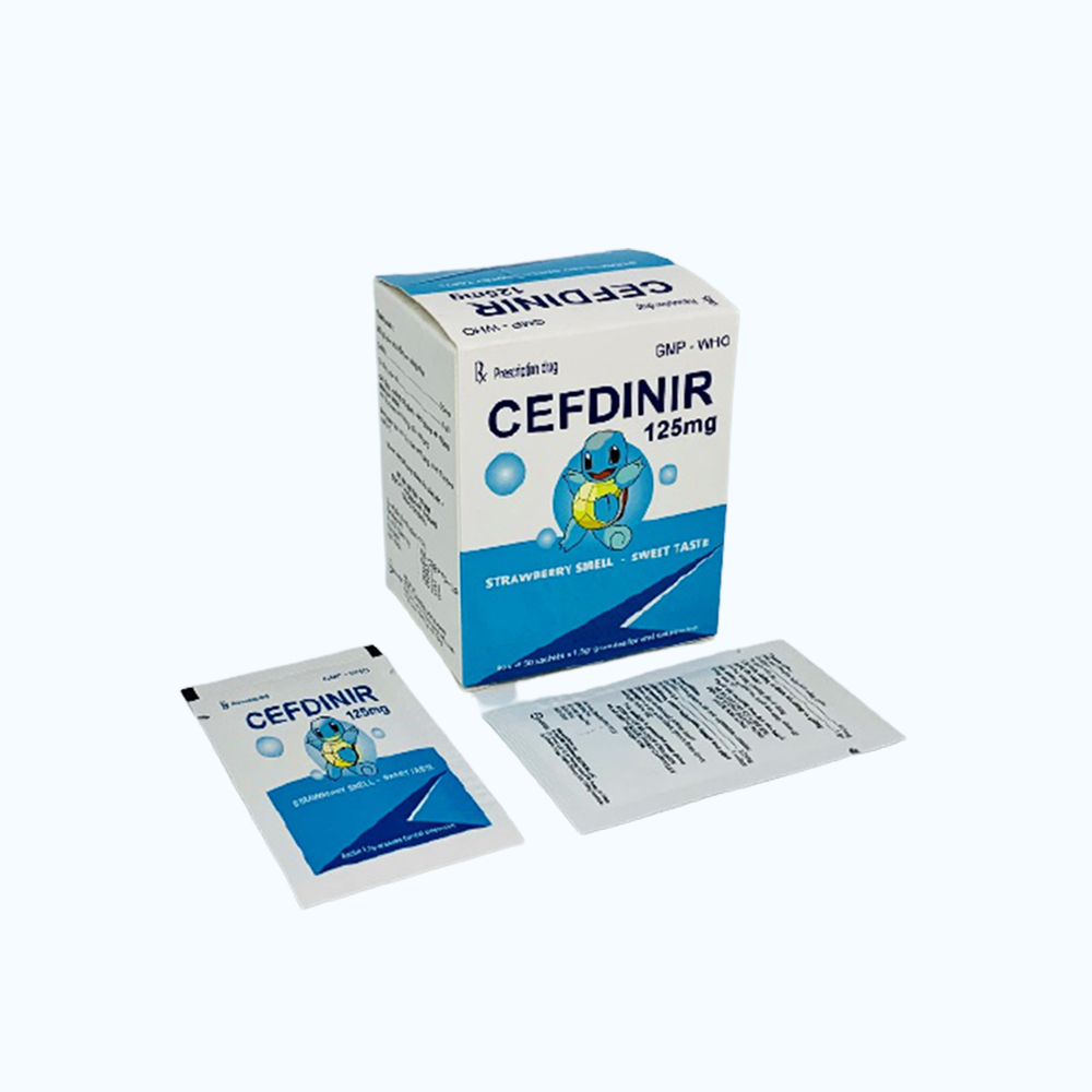 Thuốc Cefdinir 125mg