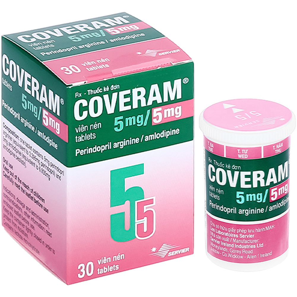 Thuốc Coveram 5 5mg