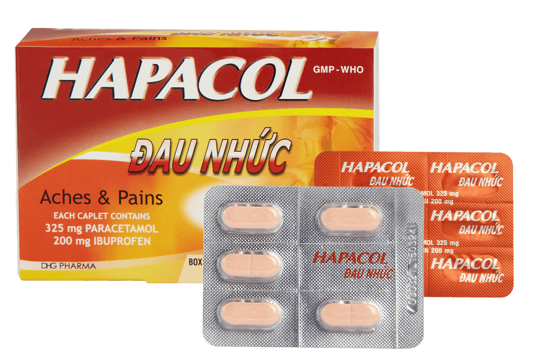 Thuốc đau đầu Hapacol