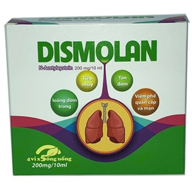 Thuốc Dismolan 200mg 10ml