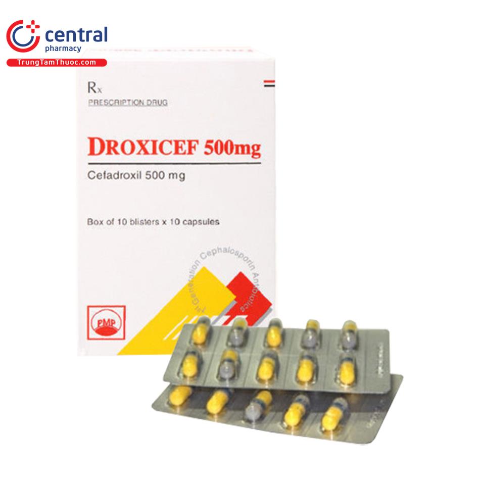 Thuốc Droxicef 500mg