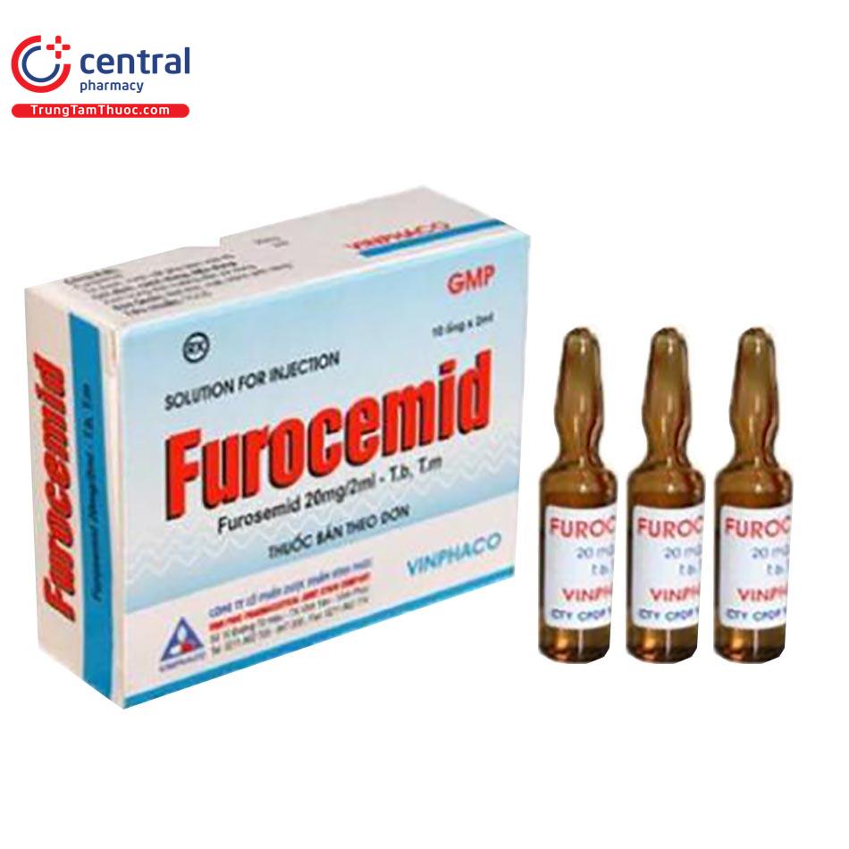Thuốc Furosemid 20mg