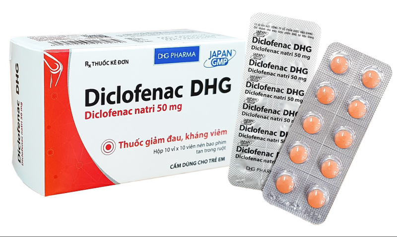 Thuốc Giảm đau Diclofenac
