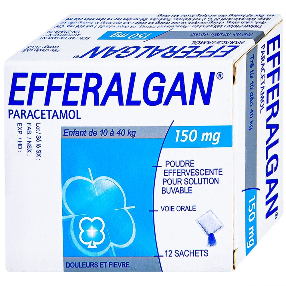Thuốc Hạ Sốt Efferalgan 150mg