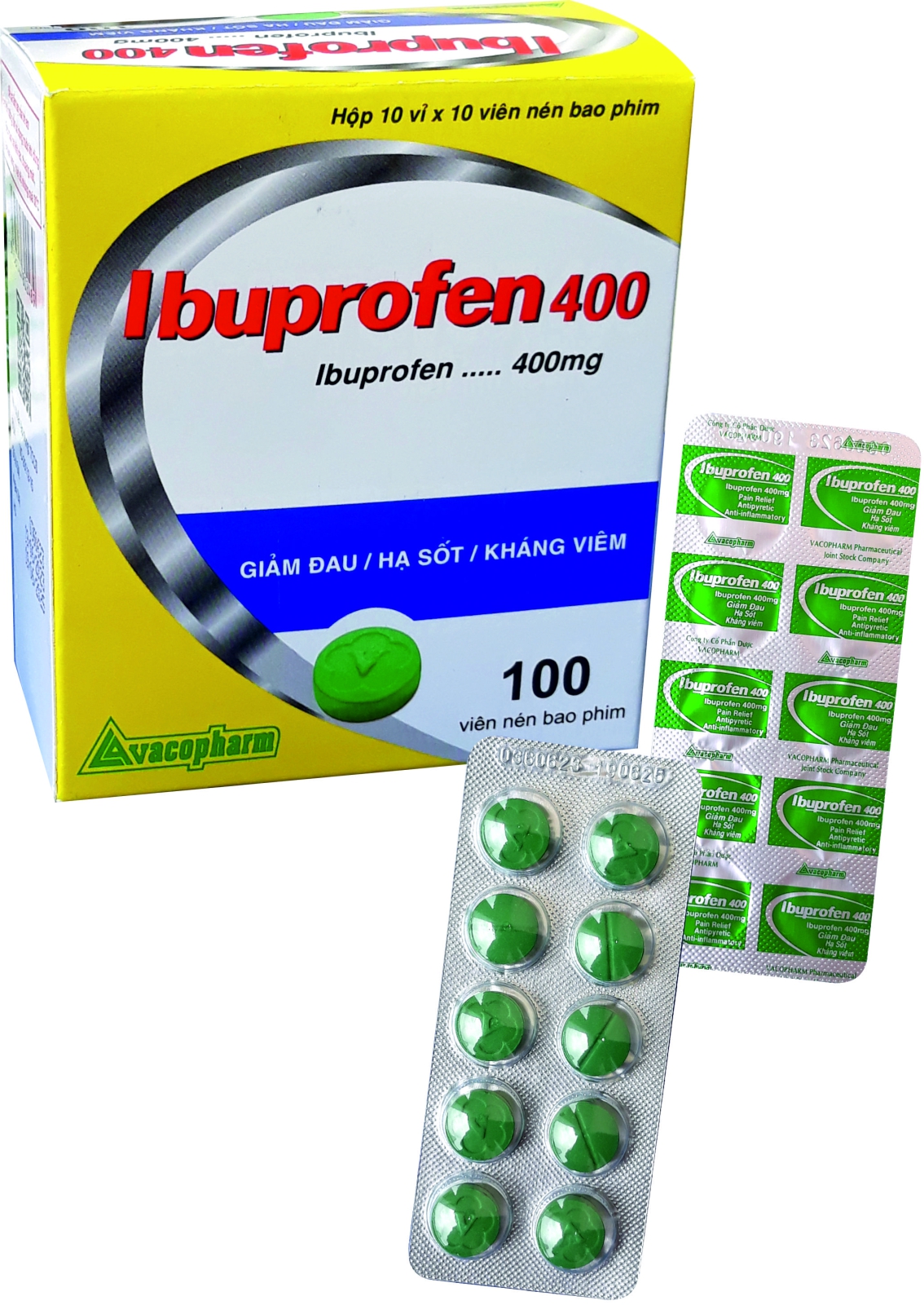 Thuốc Ibuprofen 400