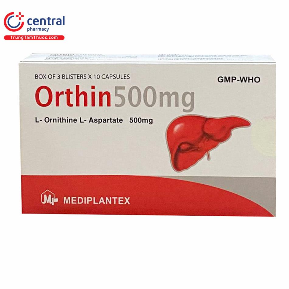 Thuoc L Ornithine L Aspartate 500mg
