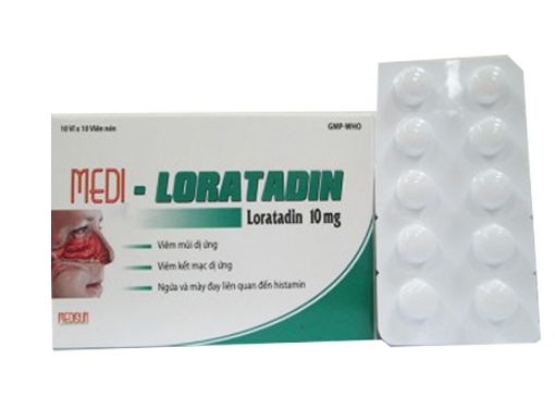 Thuốc Medi Loratadin