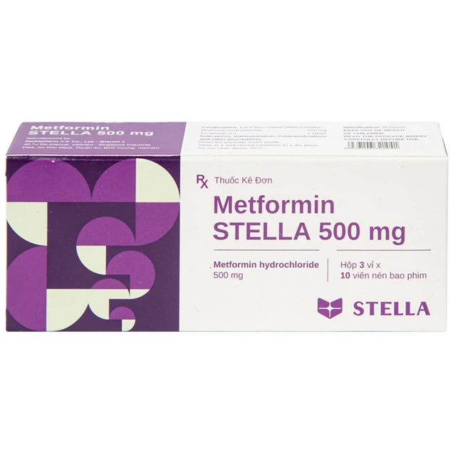 Thuốc Metformin Hydrochloride 500mg