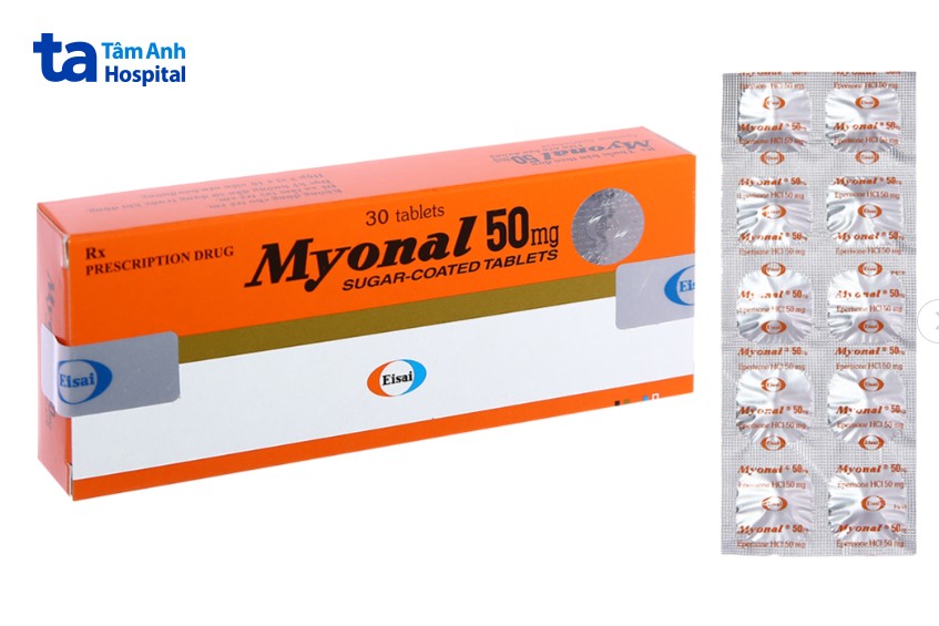 Thuốc Myonal 50mg Giá Bao Nhiêu
