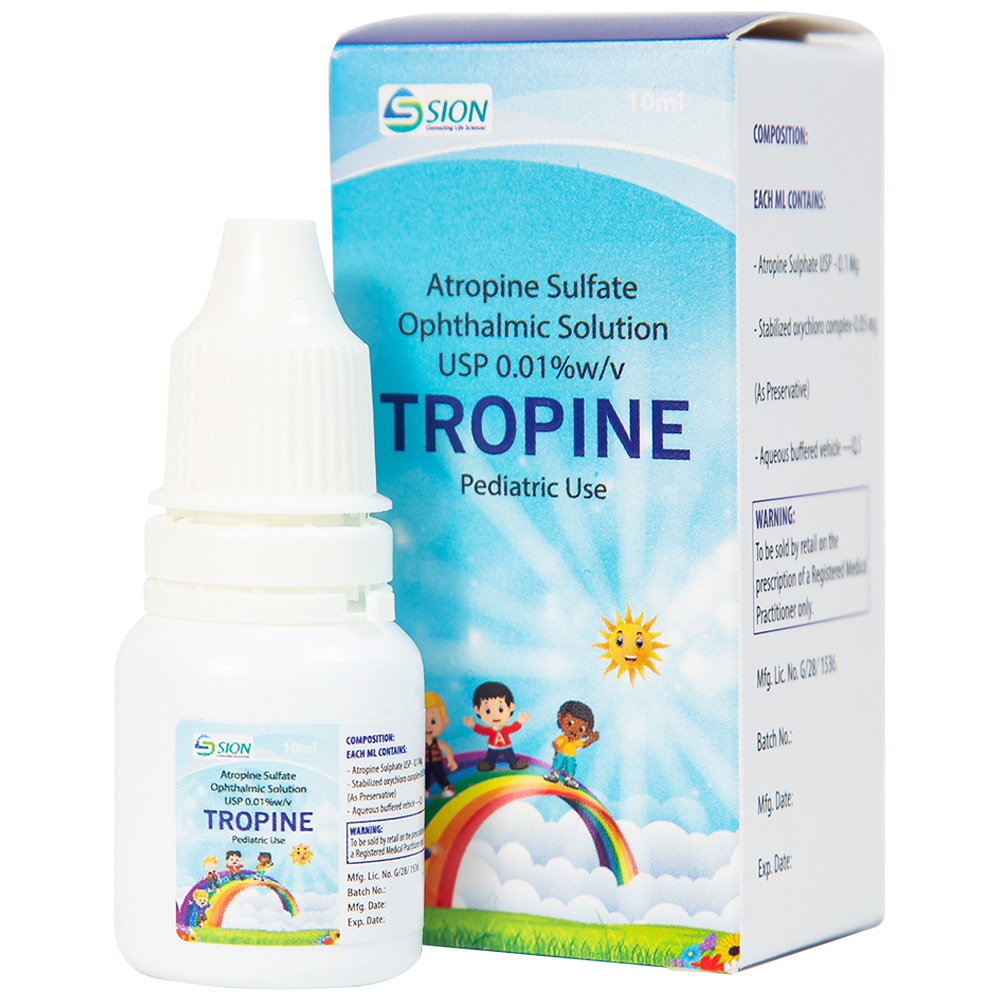 Thuốc Nhỏ Mắt Atropin 0.01 Giá Bao Nhiều