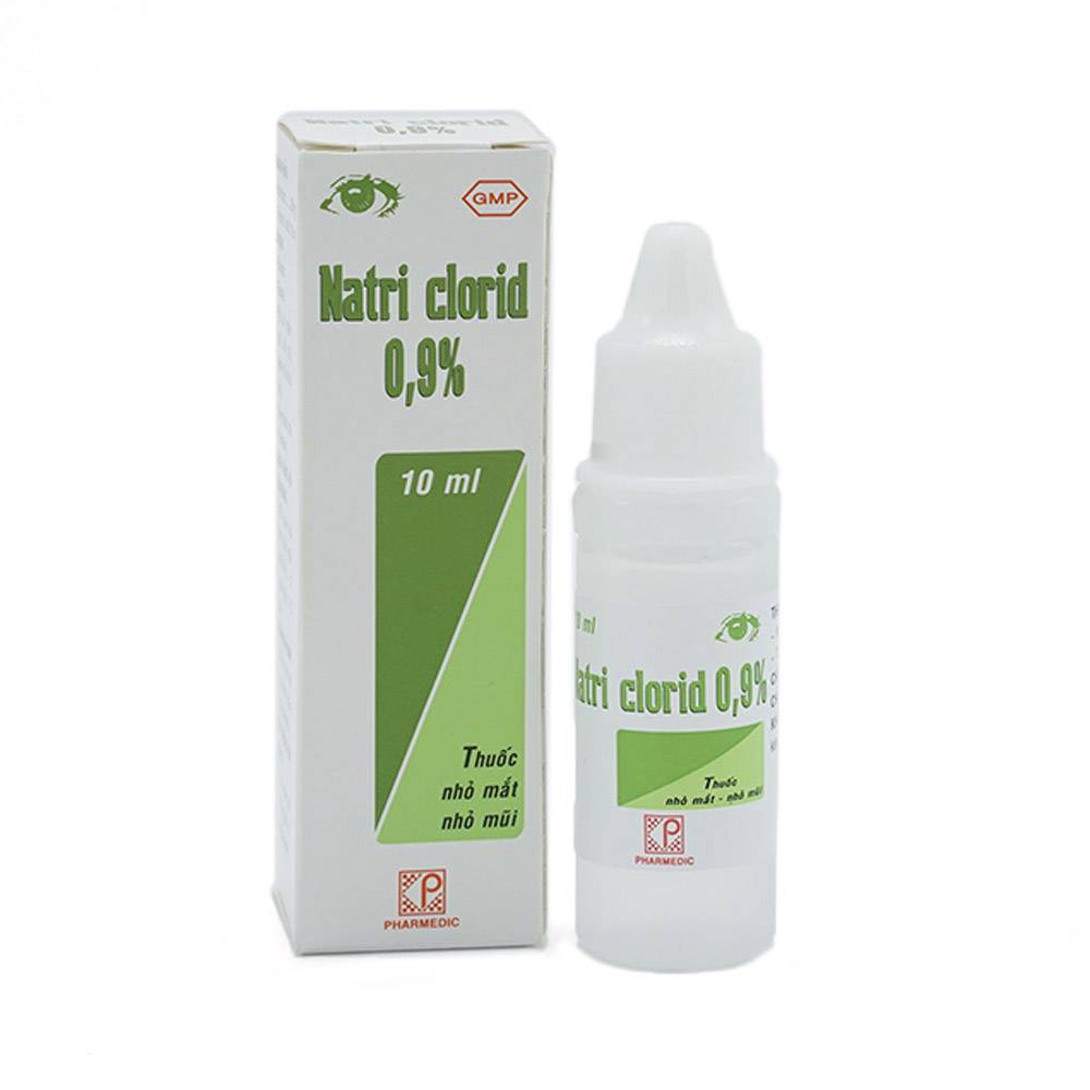Thuốc Nhỏ Mắt Mũi Natri Clorid 0 9