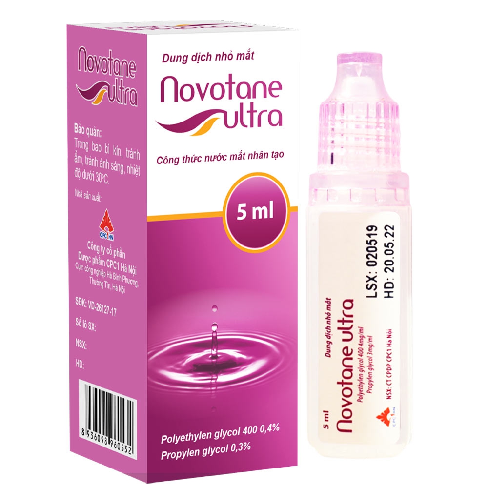 Thuốc Nhỏ Mắt Nắp Hồng