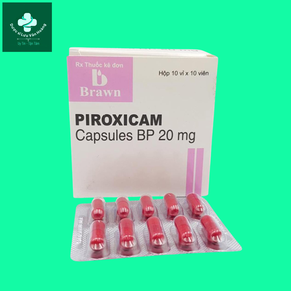 Thuốc Piroxicam 20mg Giá Bao Nhiêu