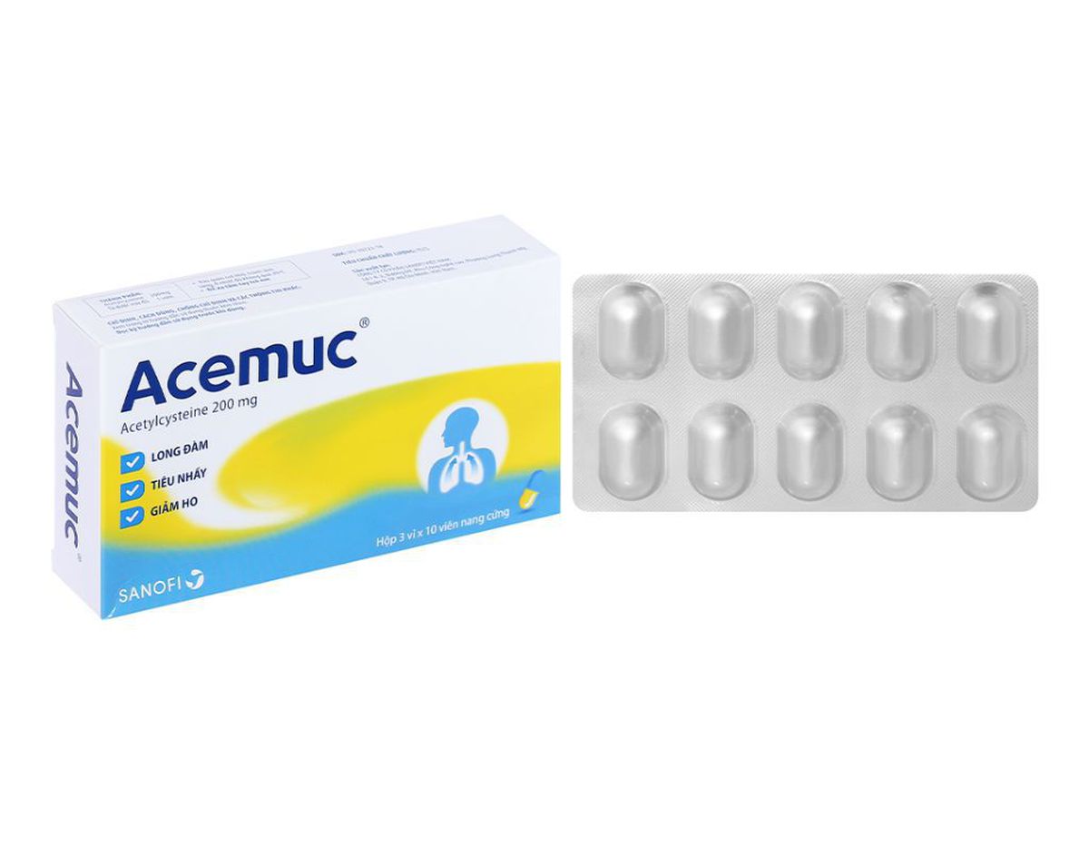 Thuốc Tan đờm Acemuc