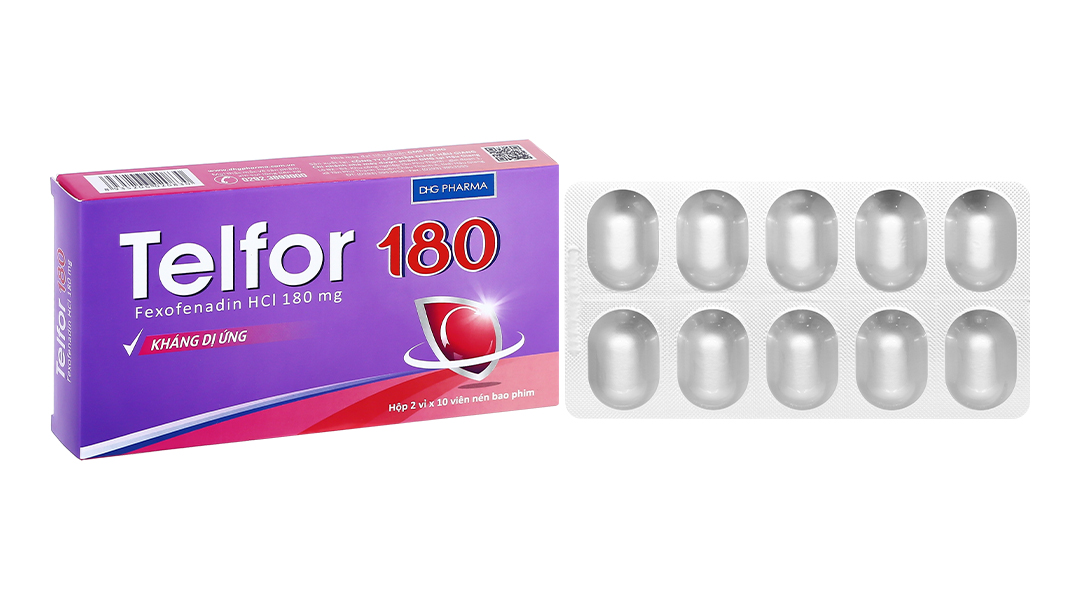 Thuốc Telfor 180 Giá Bao Nhiêu