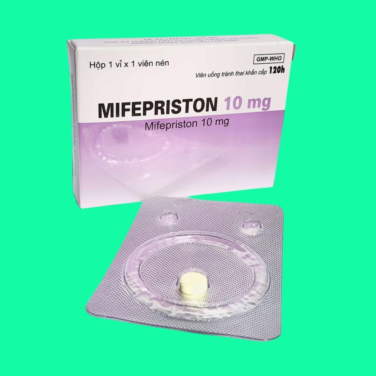 Thuốc Tránh Thai Mifepriston 10mg
