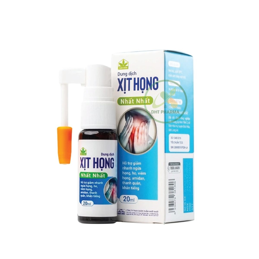 Thuốc Xịt Họng Nhất Nhất