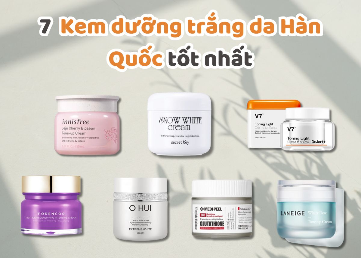 Trắng Da Hàn Quốc