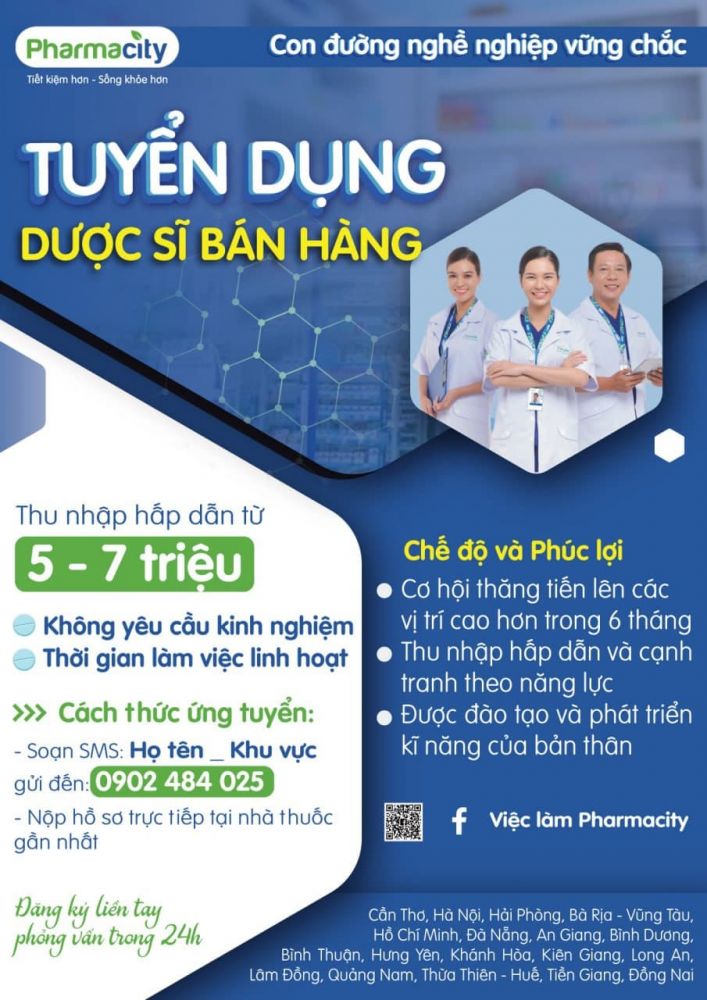 Tuyển Dụng Nhà Thuốc Pharmacity