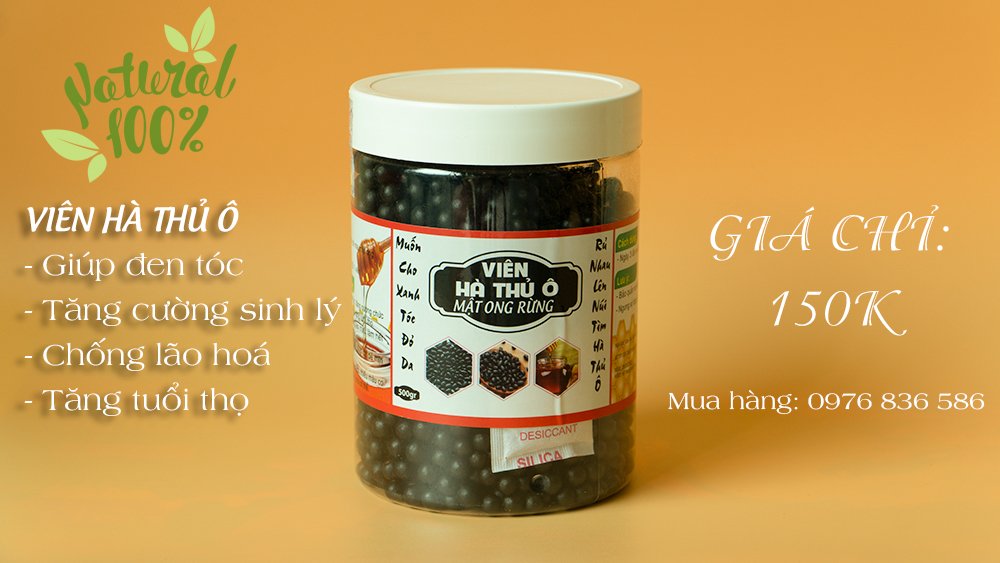 Viên Hà Thủ ô Mật Ong