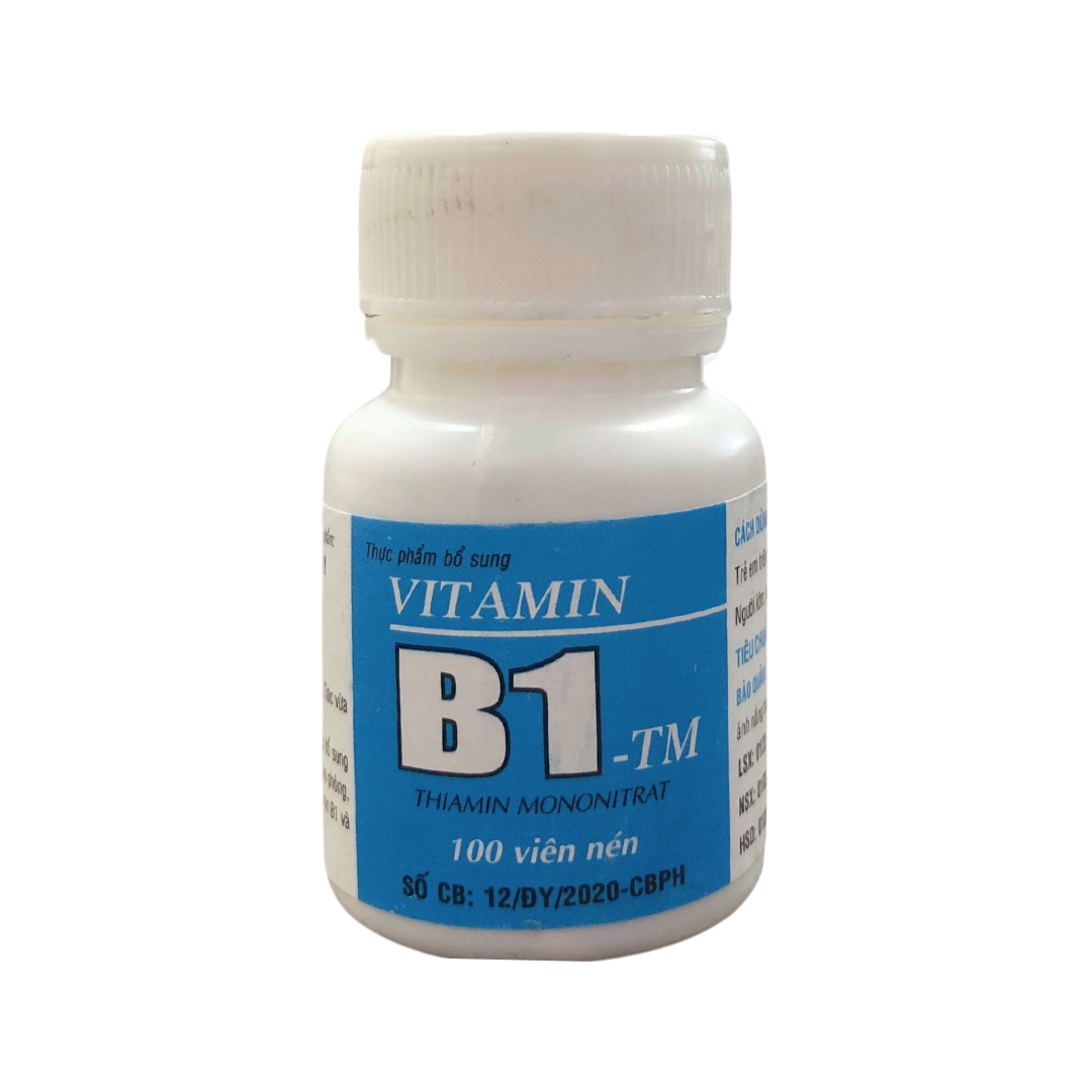 Vitamin B1 Lọ 100 Viên Giá Bao Nhiêu