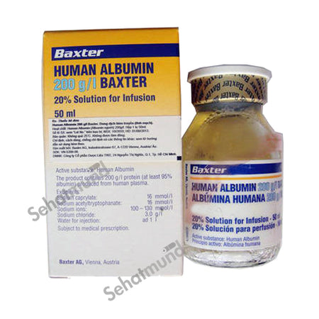 Human Albumin Baxter 200g L