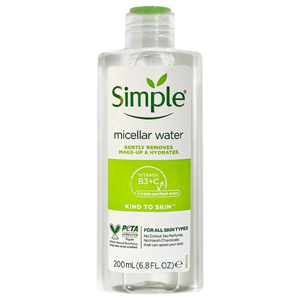 Nước Tẩy Trang Simple 200ml Giá Bao Nhiêu