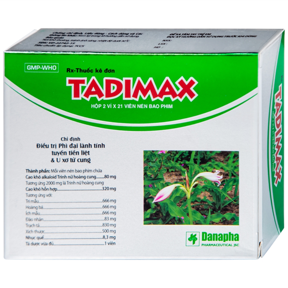 Tadimax Giá Bao Nhiêu