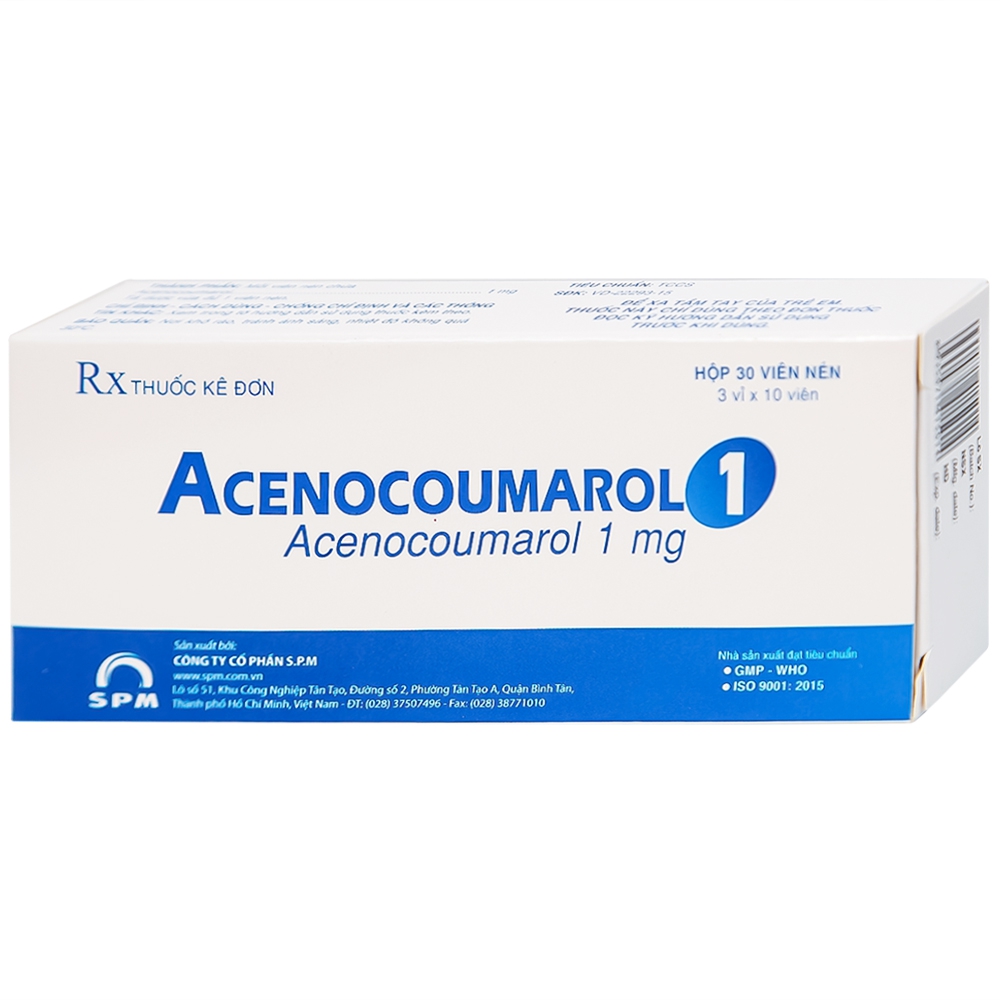 Thuốc Acenocoumarol 1mg