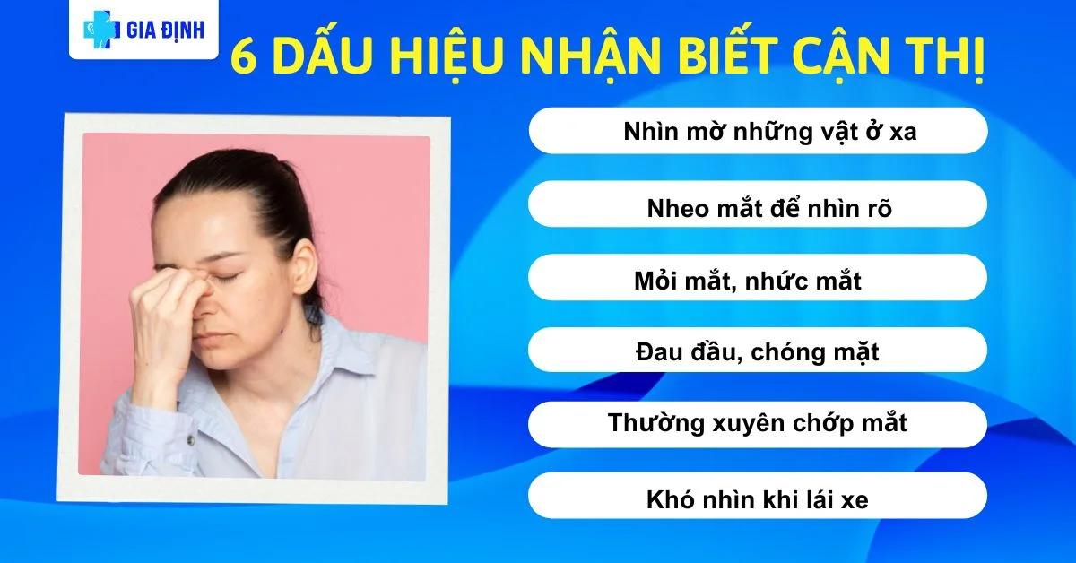 Triệu Chứng Cận Thị