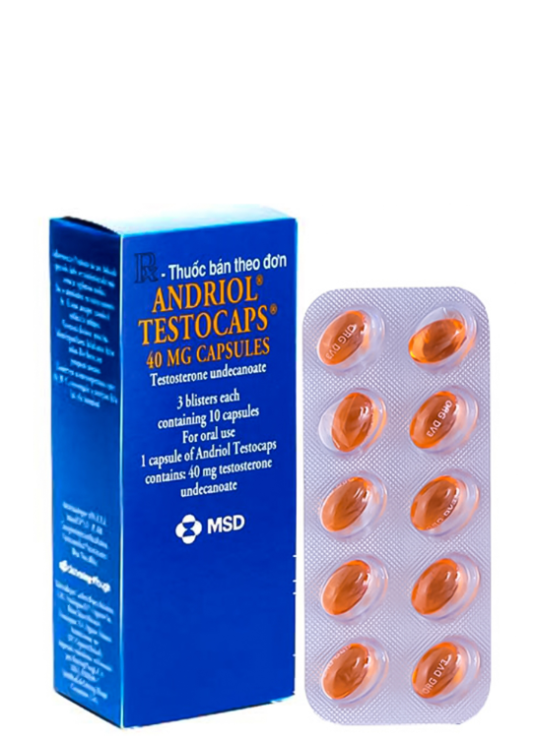 Andriol Testocaps 40mg