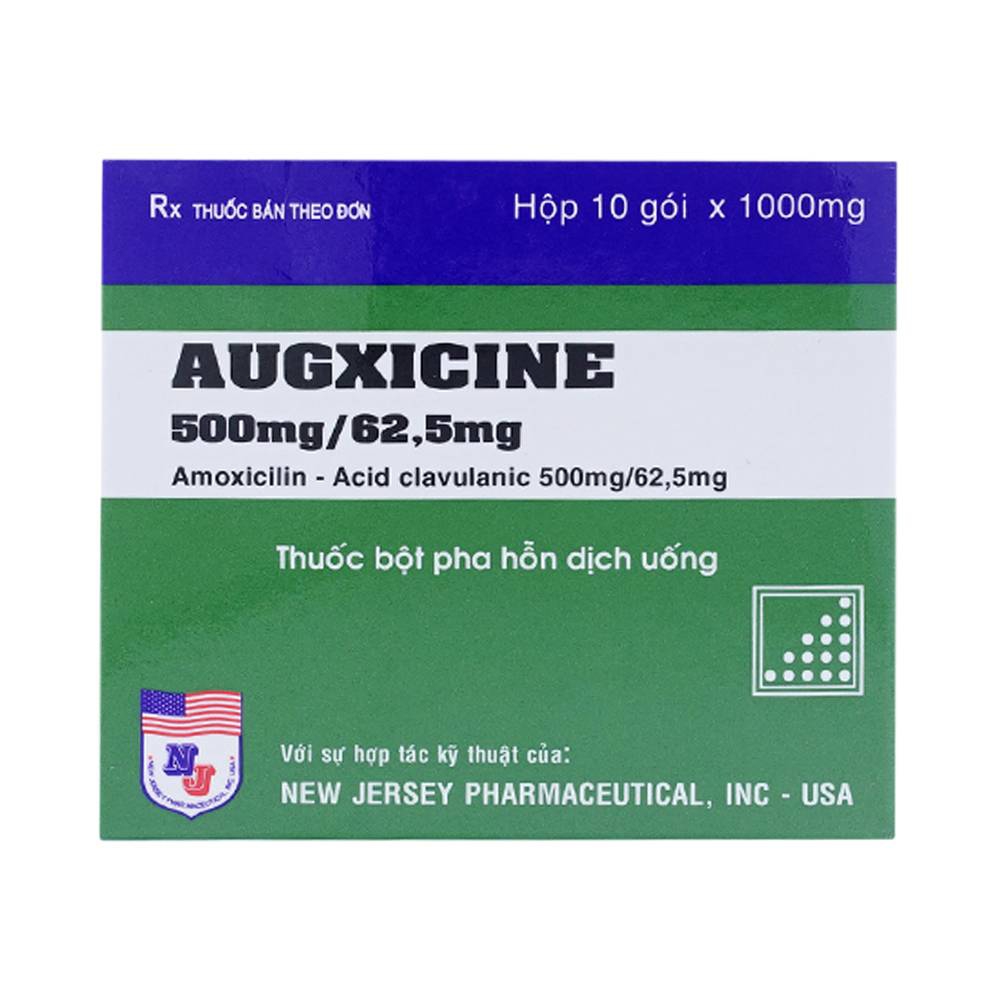 Augxicine 500mg 62 5mg Là Thuốc Gì