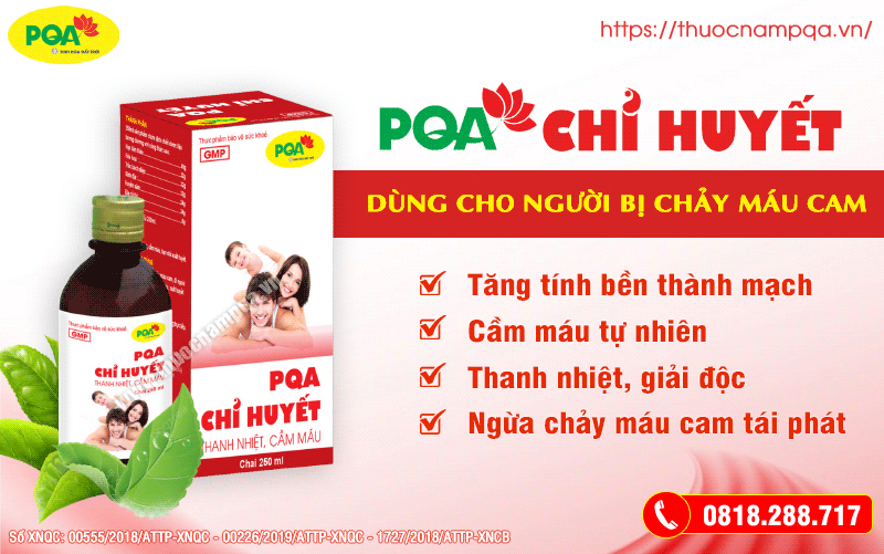 Chảy Máu Cam Uống Thuốc Gì