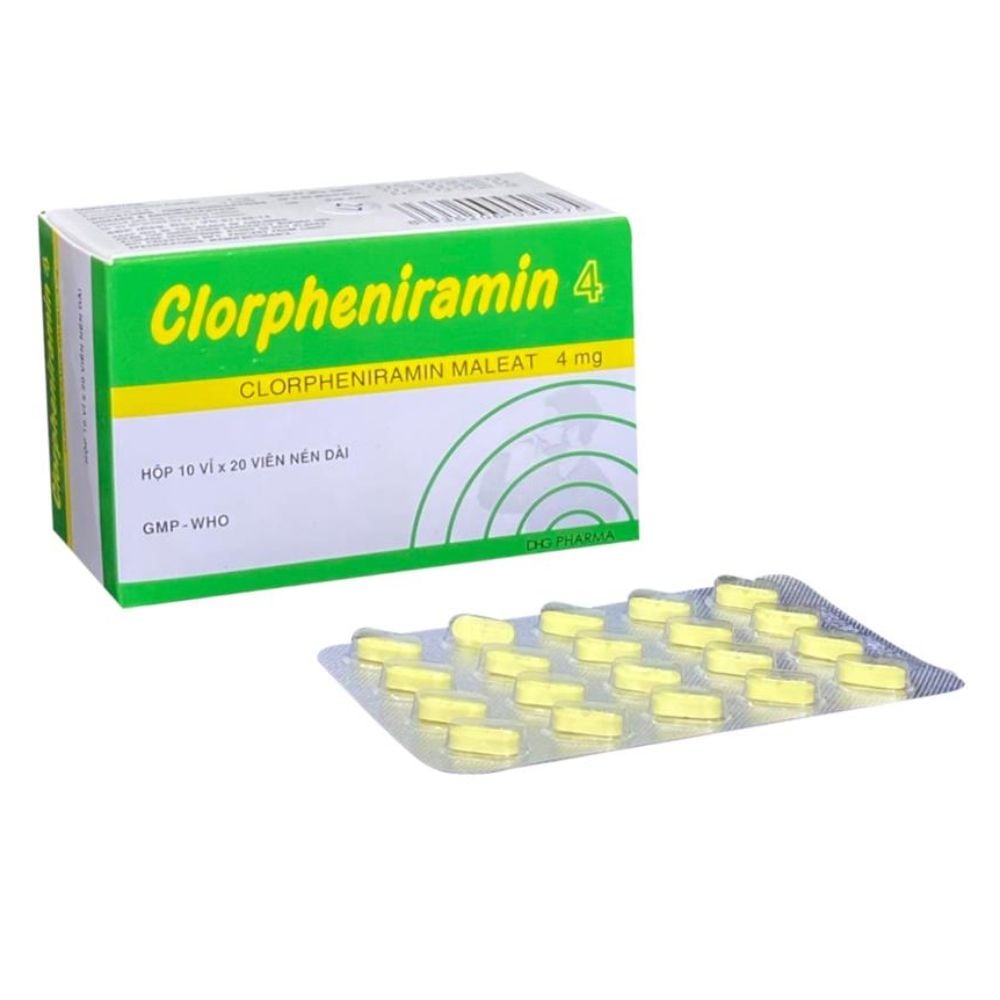 Clorpheniramin 4mg Thuốc Biệt Dược