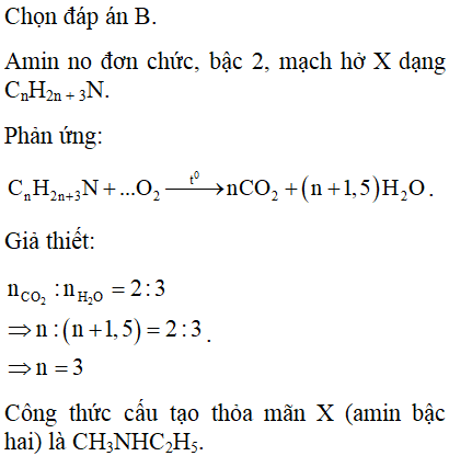 Công Thức Amin đơn Chức