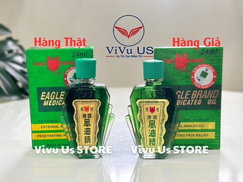 Dầu Gió Xanh Mỹ Mẫu Mới