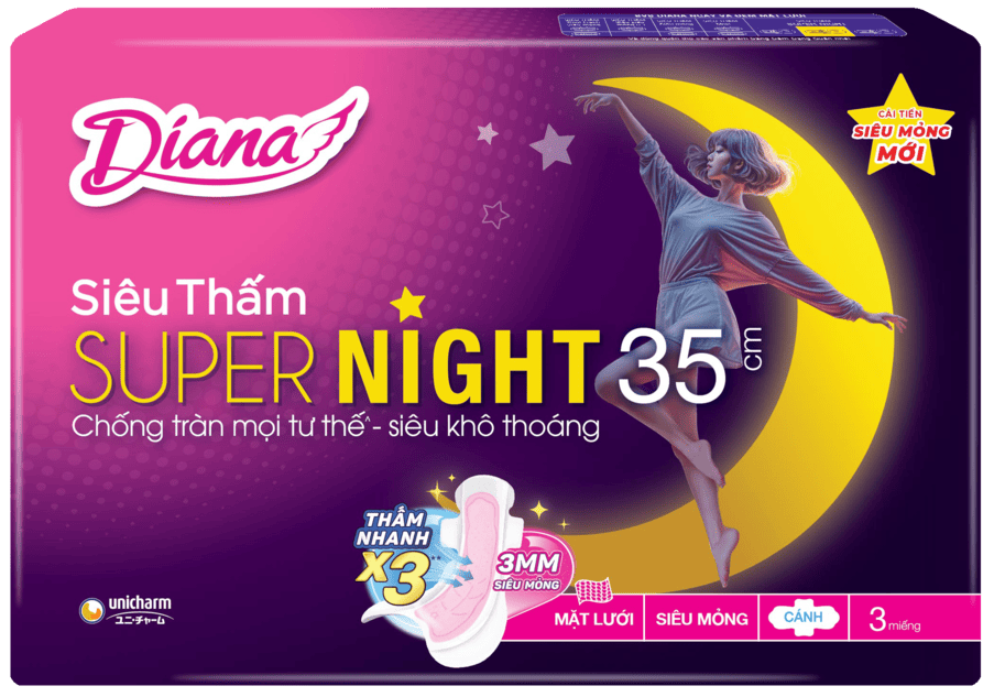 Diana Ban đêm 35cm