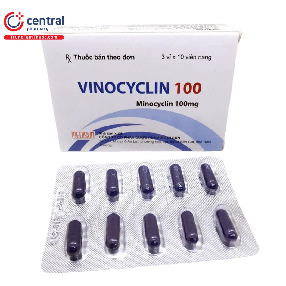 Minocycline 100mg Giá