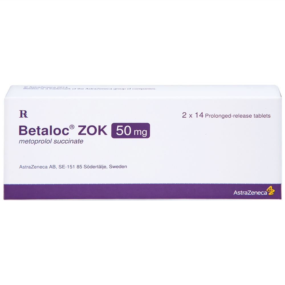 Thuốc Betaloc Zok 50mg Giá Bao Nhiêu