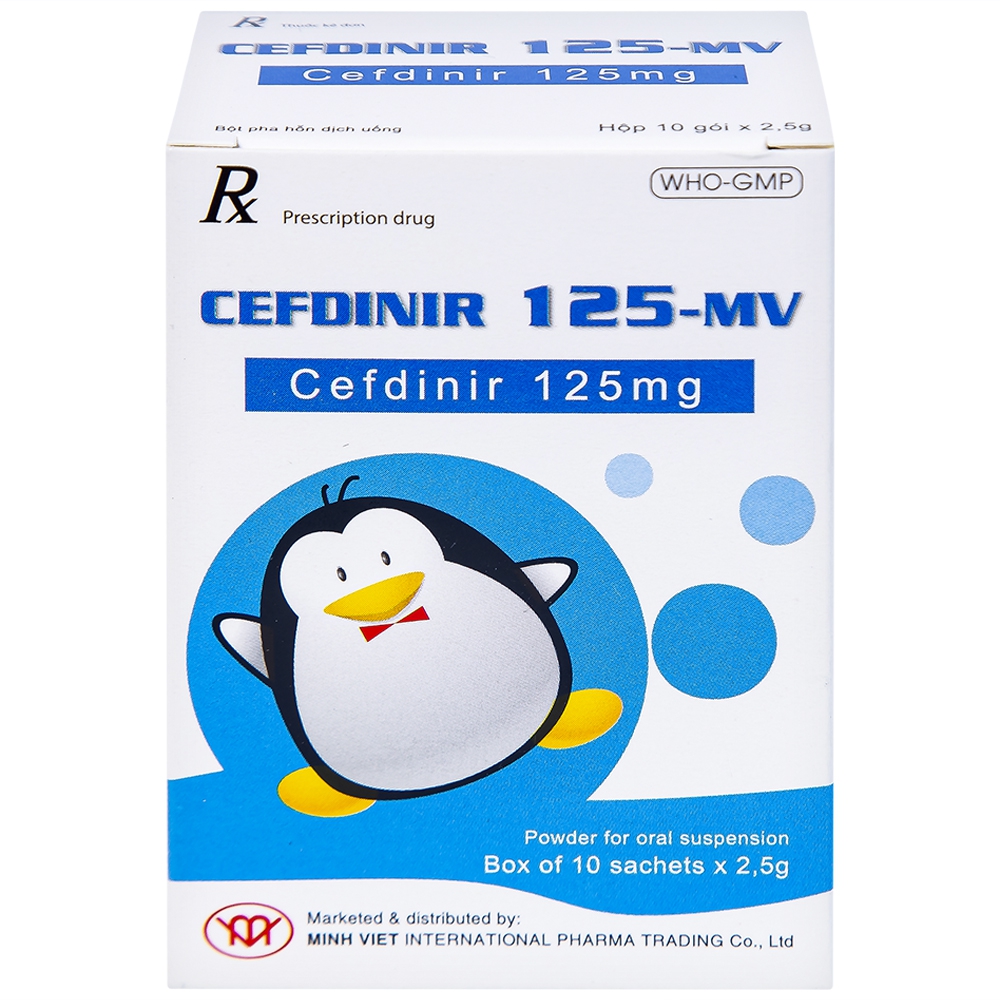 Thuốc Cefdinir 125