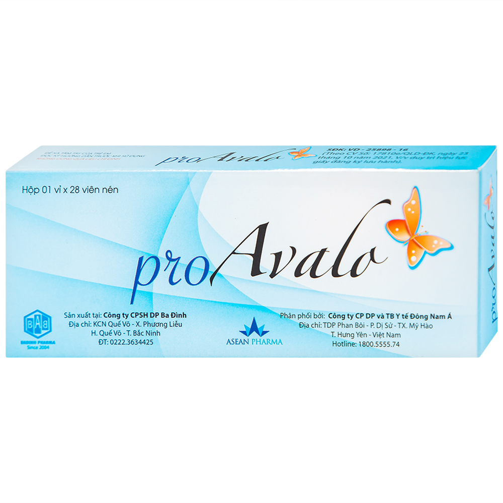 Thuốc Tránh Thai Cho Con Bú Avalo